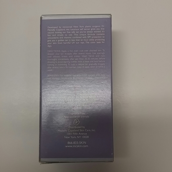 Dr. Michelle Copeland Sunless Tanning Bronzer SPF - Picture 2 of 3